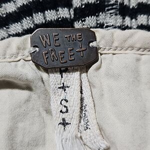 We The Free Tunic Sweater black&White Striped size Small